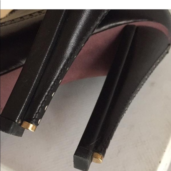 BRAND NEW NINA RICCI BLACK LEATHER BOOTS - Picture 5 of 8